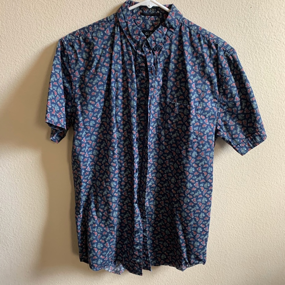 Printed Button Down